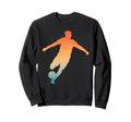 Silhouette Soccer Player Goalkeeper Sweatshirt - Custom Art Print Unisex - T-Shirt, Sweatshirt, Hoodie
