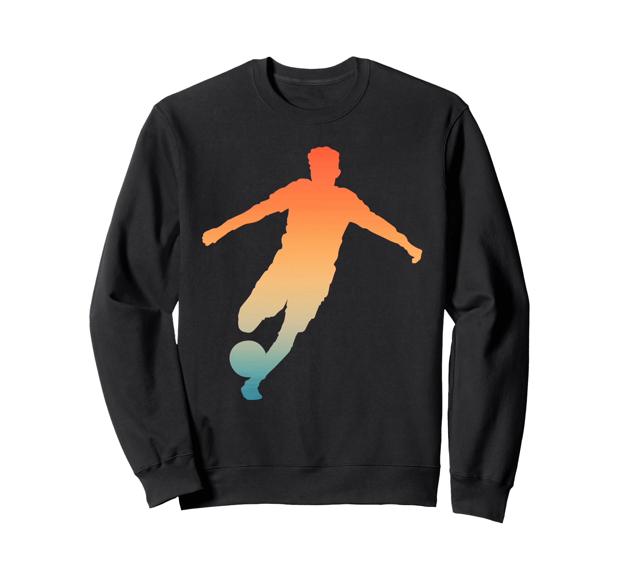 Silhouette Soccer Player Goalkeeper Sweatshirt - Custom Art Print Unisex - T-Shirt, Sweatshirt, Hoodie