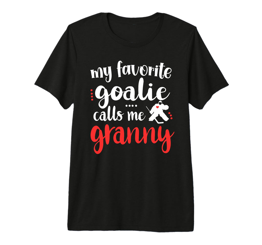 Proud Ice Hockey Goalie Granny T-Shirt - Aesthetic Graphic Men Women - T-Shirt, Sweatshirt, Hoodie