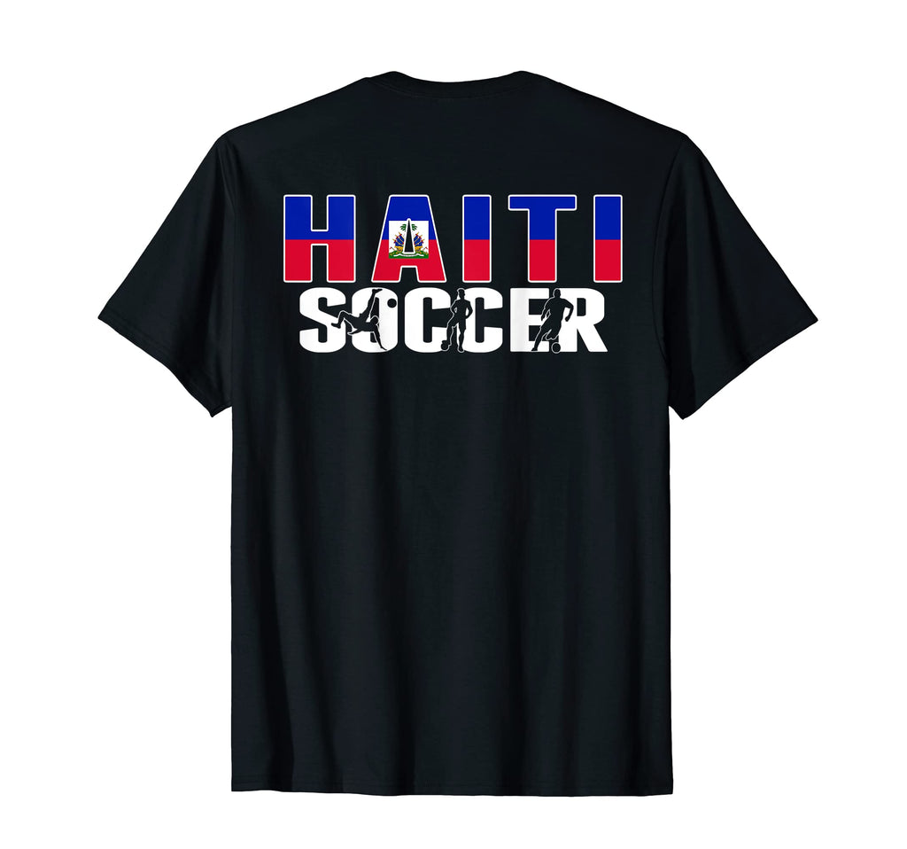 Haiti Soccer Lovers Jersey Support T-Shirt - Trendy Graphic for Adults - T-Shirt, Sweatshirt, Hoodie
