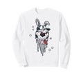Soccer Bunny Referee Whistle Rabbit Sweatshirt - Unique Graphic for Adults - T-Shirt, Sweatshirt, Hoodie