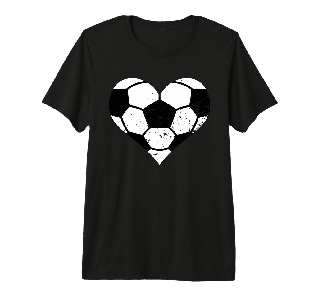 Soccer Heart Funny Soccer Player Mom Tri T-Shirt - Streetwear Style Unisex - T-Shirt, Sweatshirt, Hoodie