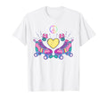 Hippie Roller Skates 70S Holiday T-Shirt - Fun Novelty Design Men Women - T-Shirt, Sweatshirt, Hoodie