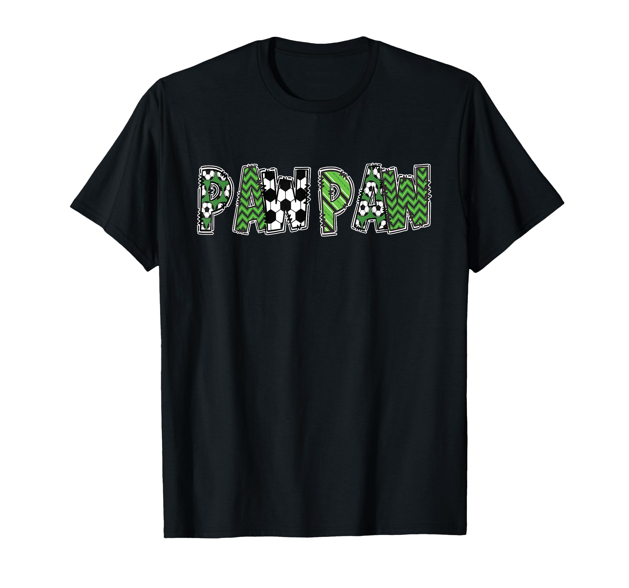 Soccer Grandpa Paw Paw Birthday Party T-Shirt - Novelty Apparel for Adults - T-Shirt, Sweatshirt, Hoodie