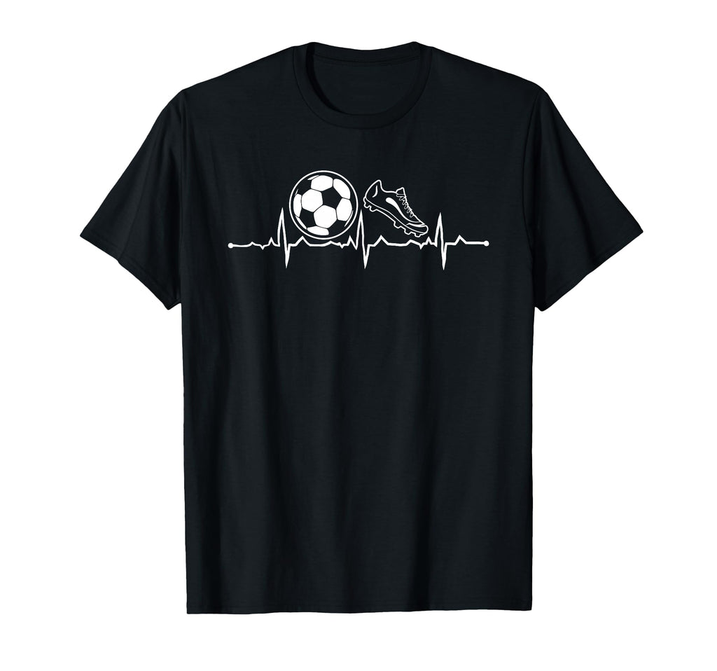 Football Heartbeat Soccer Pulse T-Shirt - Streetwear Style Men Women - T-Shirt, Sweatshirt, Hoodie