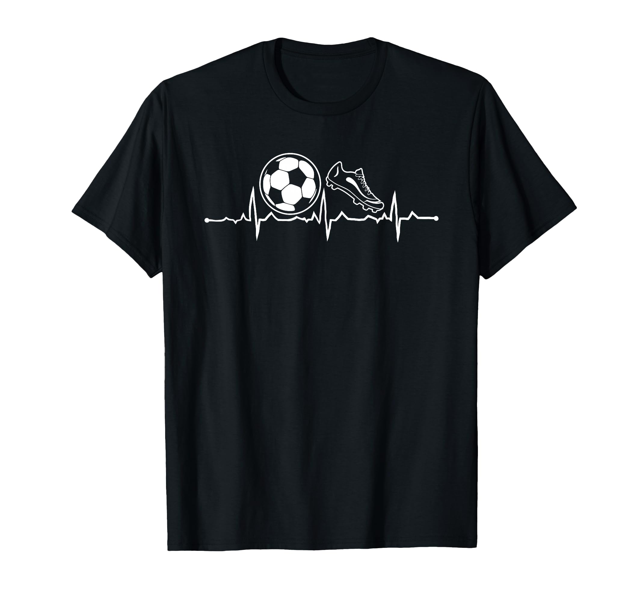 Football Heartbeat Soccer Pulse T-Shirt - Streetwear Style Men Women - T-Shirt, Sweatshirt, Hoodie