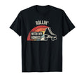 Rollin My Homies Roller Skate 70S 80S T-Shirt - Graphic Print for Adults - T-Shirt, Sweatshirt, Hoodie