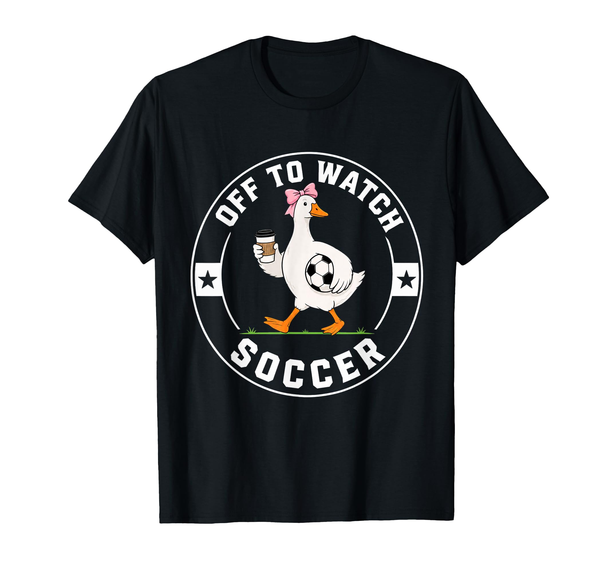 Off To Watch Soccer Funny Silly Goose T-Shirt - Streetwear Style Men Women - T-Shirt, Sweatshirt, Hoodie