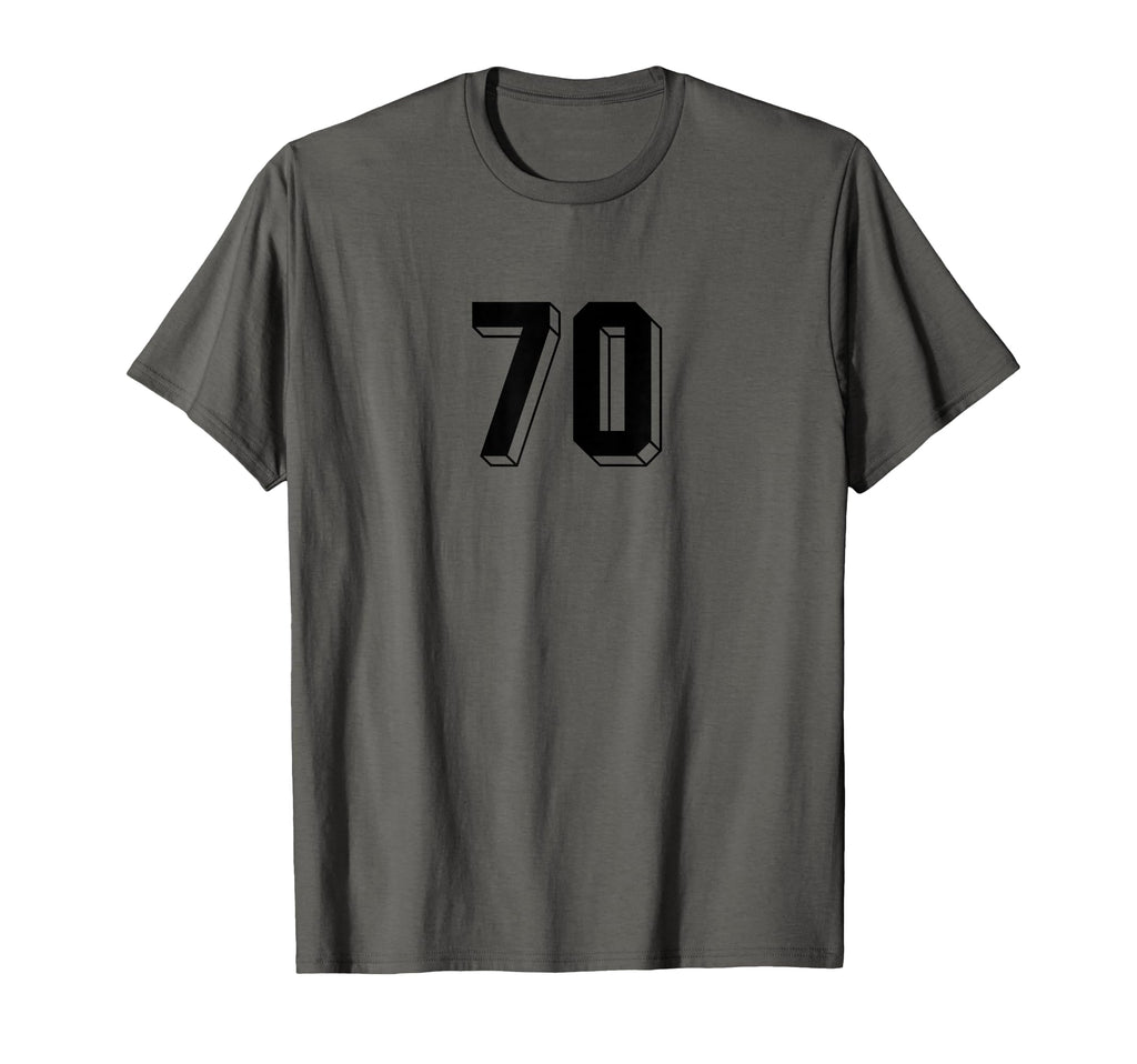 Number 70 80S 90S Soccer Team T-Shirt - Aesthetic Graphic for Adults - T-Shirt, Sweatshirt, Hoodie