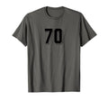 Number 70 80S 90S Soccer Team T-Shirt - Aesthetic Graphic for Adults - T-Shirt, Sweatshirt, Hoodie
