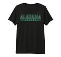 Alabama Soccer Green Text Tri Blend T-Shirt - Custom Art Print for Adults - T-Shirt, Sweatshirt, Hoodie