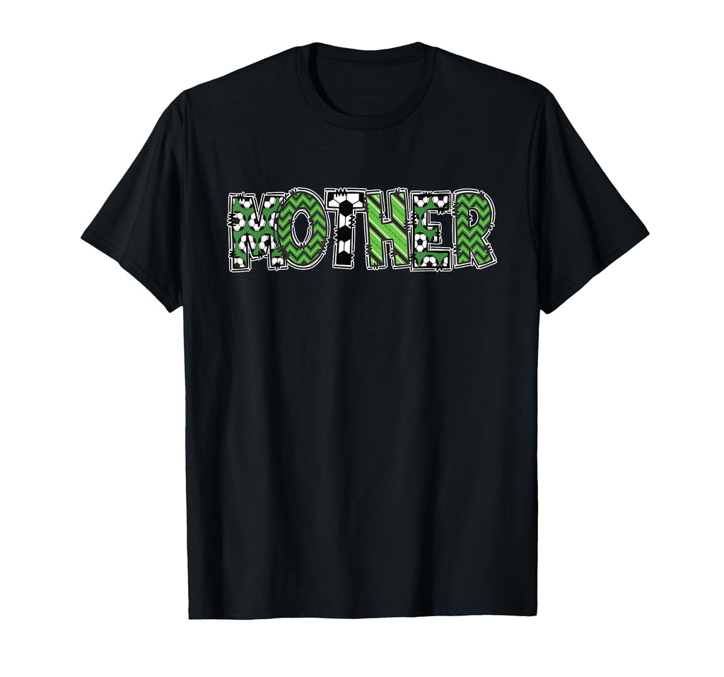 Soccer Mommy Mother Birthday Party T-Shirt - Unique Graphic Unisex - T-Shirt, Sweatshirt, Hoodie