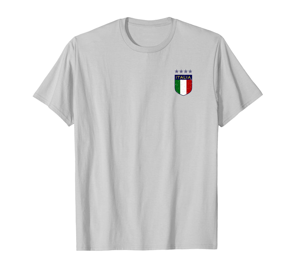 Italia Soccer Double Sided T-Shirt - Casual Everyday Wear for Adults - T-Shirt, Sweatshirt, Hoodie