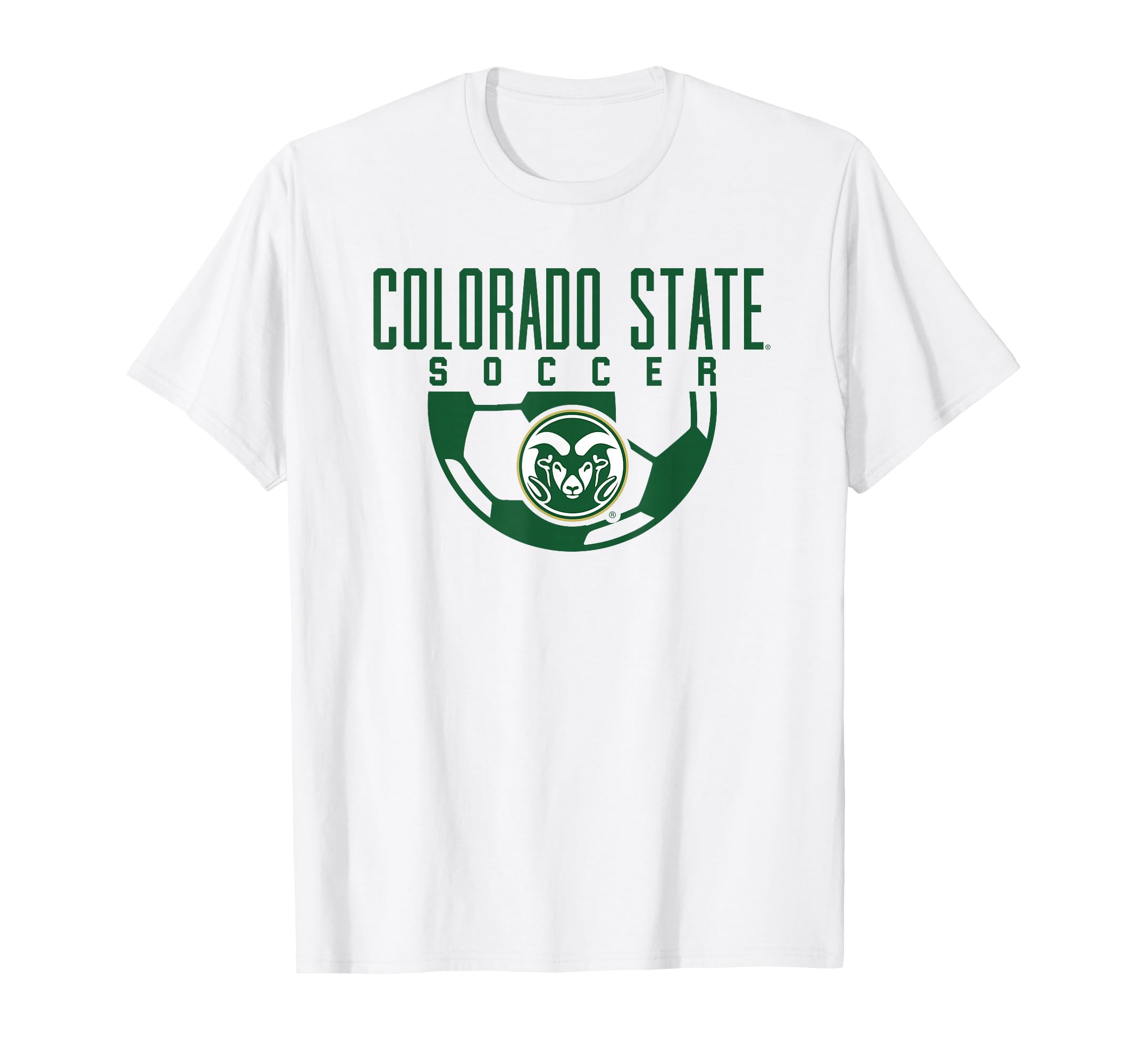 Colorado State University Rams Soccer T-Shirt - Novelty Apparel for Adults - T-Shirt, Sweatshirt, Hoodie