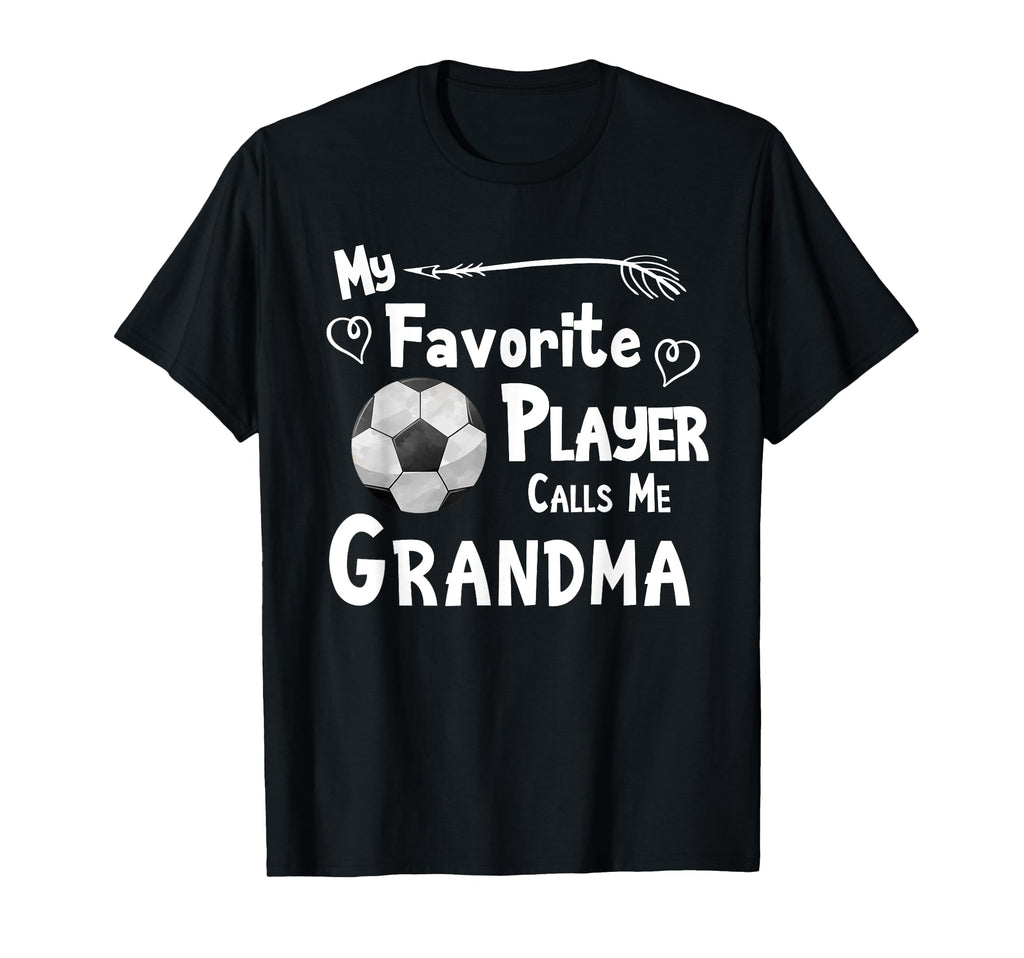 Grandma Soccer Football Game Fan T-Shirt - Custom Art Print for Adults - T-Shirt, Sweatshirt, Hoodie