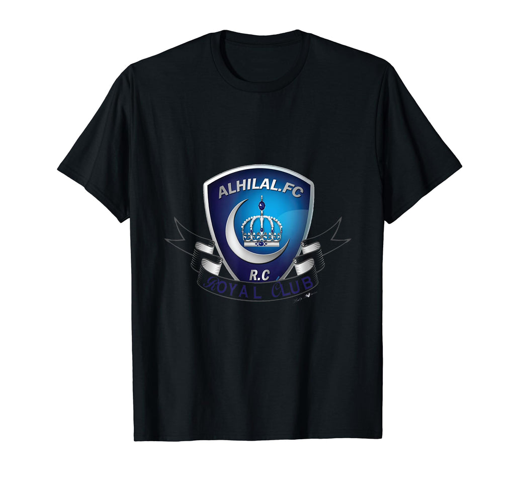 Al Hilal Soccer Football Saudi Team T-Shirt - Fun Novelty Design Men Women - T-Shirt, Sweatshirt, Hoodie