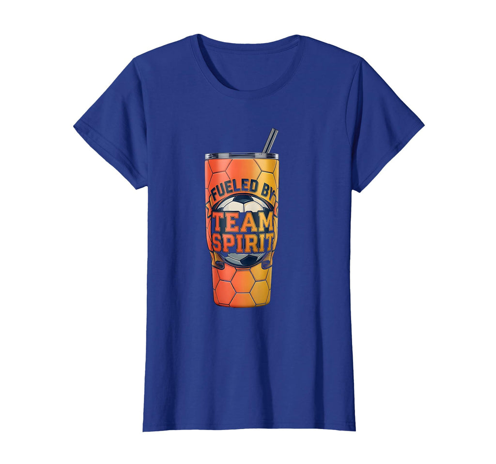 Fueled Team Spirit Soccer Mom T-Shirt - Minimalist Print Unisex - T-Shirt, Sweatshirt, Hoodie