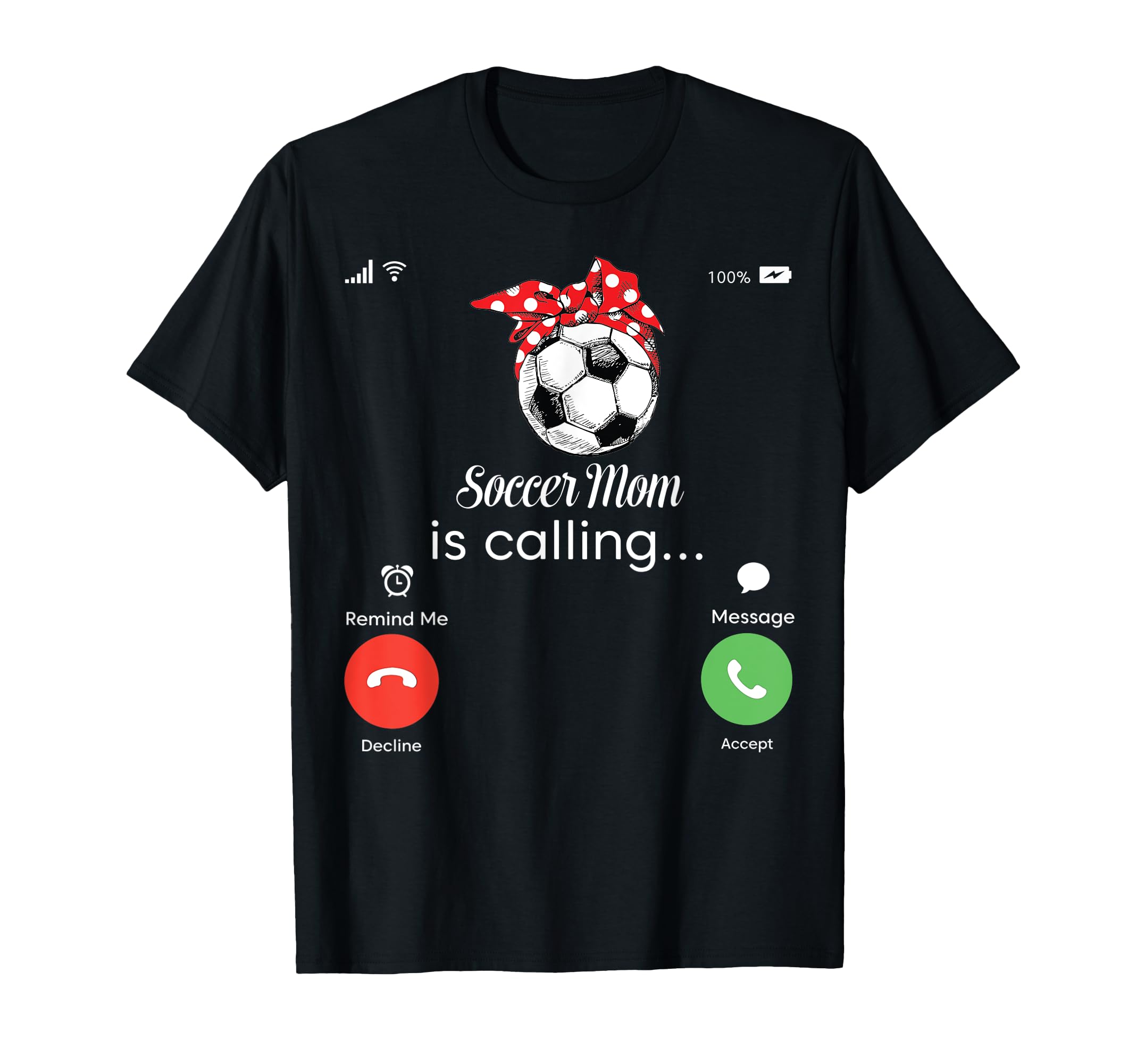 Soccer Mom Must Haves Womens Mother T-Shirt - Trendy Graphic for Adults - T-Shirt, Sweatshirt, Hoodie