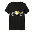 Dad Baseball Softball Soccer Tri Blend T-Shirt - Trendy Graphic for Adults - T-Shirt, Sweatshirt, Hoodie