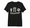 Soccermomlife Soccer Mom Messy Bun T-Shirt - Custom Art Print for Adults - T-Shirt, Sweatshirt, Hoodie