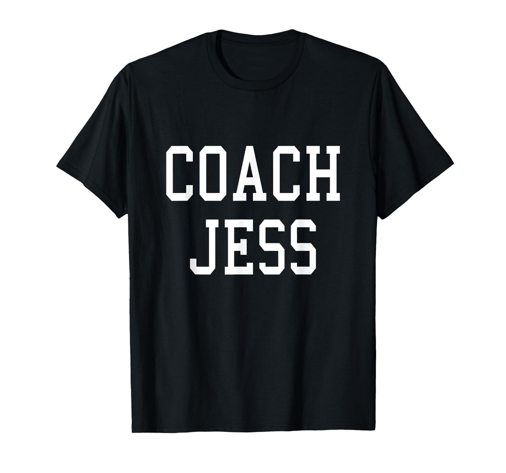 Coach Jess Custom Football Soccer T-Shirt - Minimalist Print for Adults - T-Shirt, Sweatshirt, Hoodie
