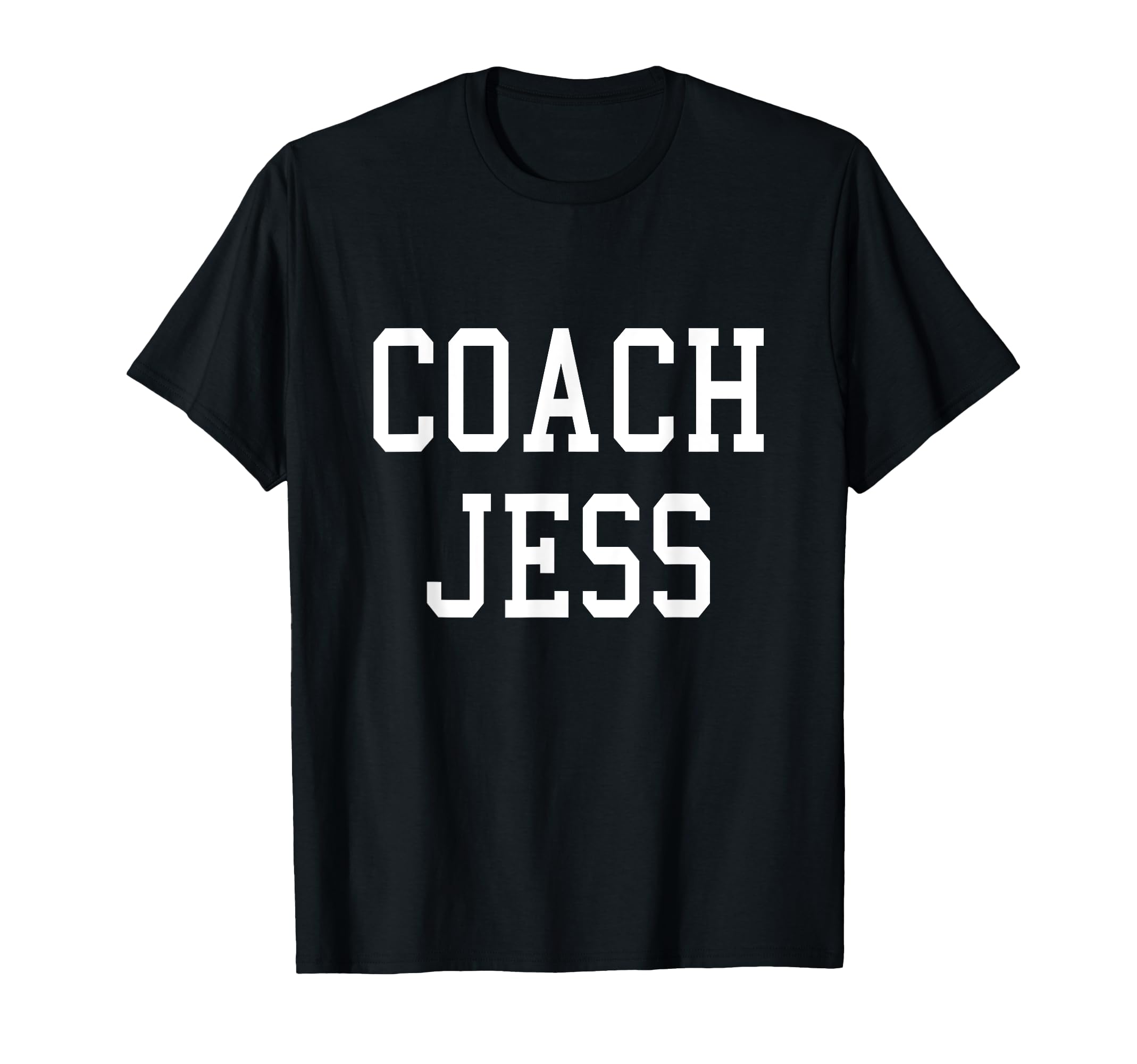 Coach Jess Custom Football Soccer T-Shirt - Minimalist Print for Adults - T-Shirt, Sweatshirt, Hoodie