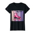 19 Year Old Roller Skating Birthday T-Shirt - Aesthetic Graphic for Adults - T-Shirt, Sweatshirt, Hoodie