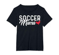 Soccer Mom Soccer Mama Gift T-Shirt - Aesthetic Graphic Men Women - T-Shirt, Sweatshirt, Hoodie