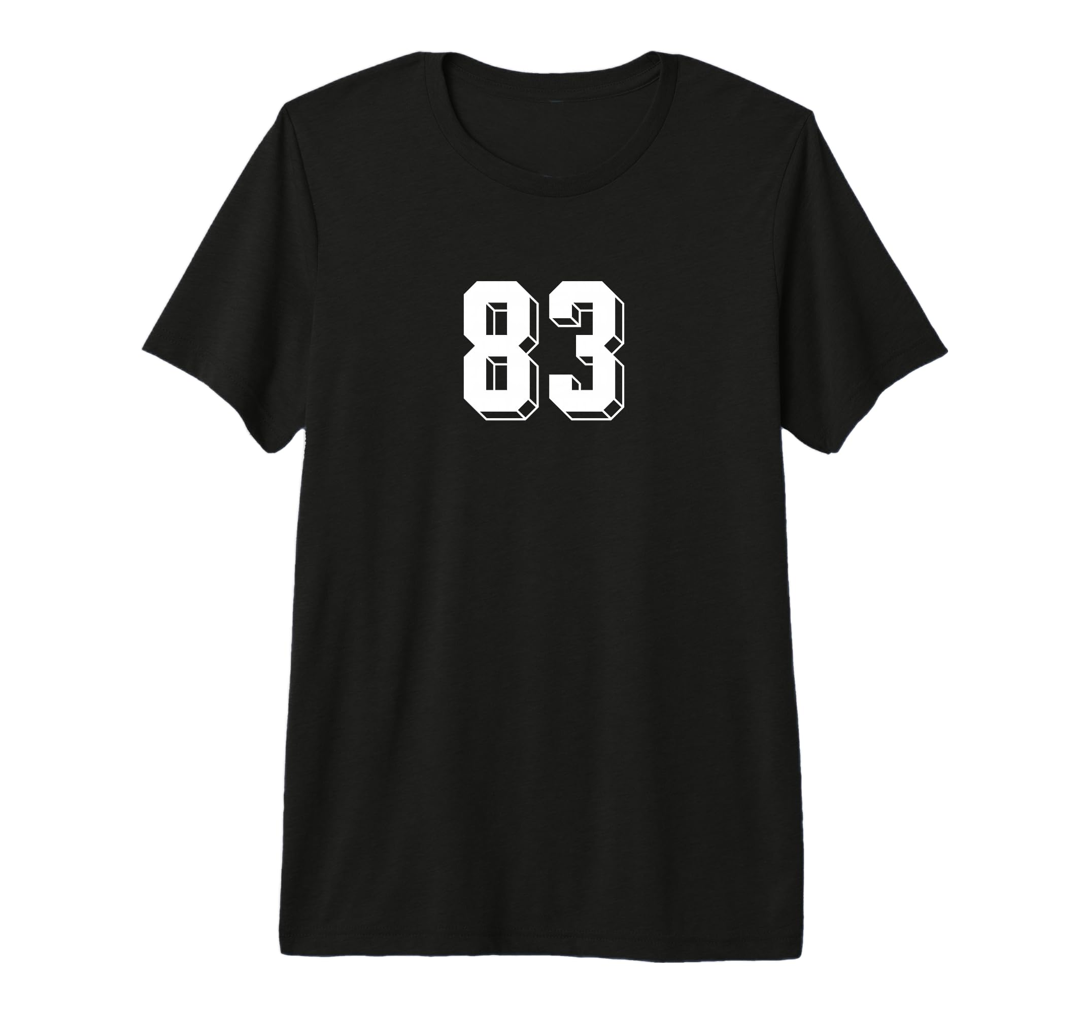 Number 83 80S 90S Soccer Team Jersey T-Shirt - Graphic Print Unisex - T-Shirt, Sweatshirt, Hoodie