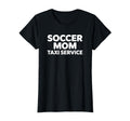 Soccer Mom Taxi Service Funny Game T-Shirt - Minimalist Print for Adults - T-Shirt, Sweatshirt, Hoodie
