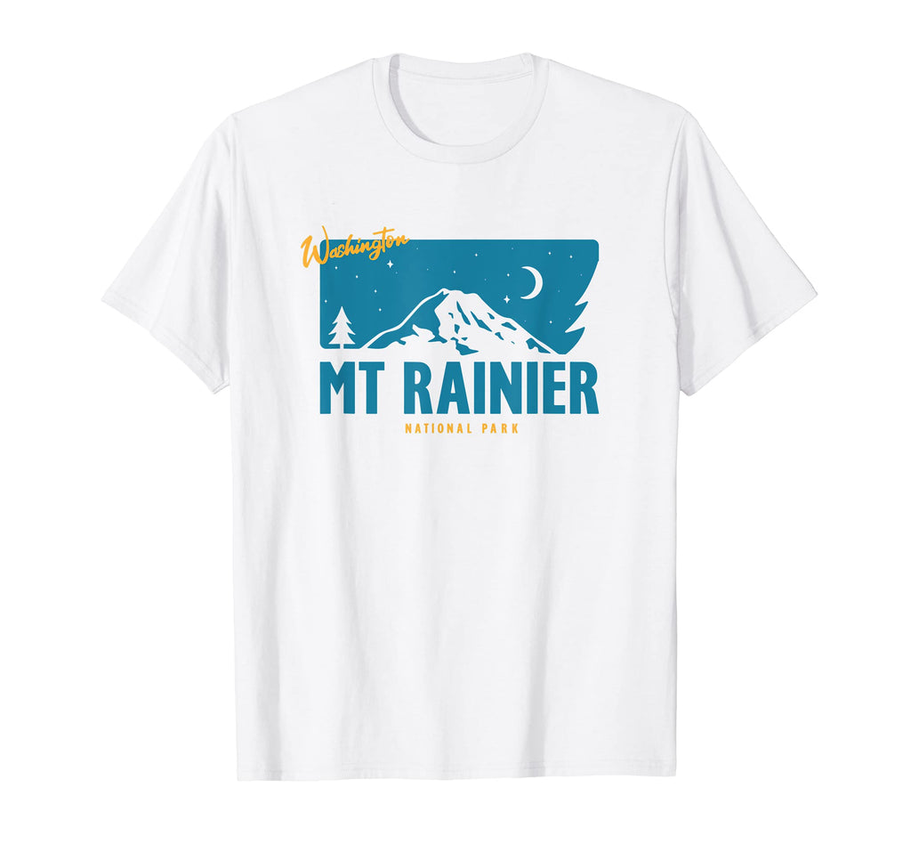 Washington Mount Rainier National T-Shirt - Streetwear Style Men Women - T-Shirt, Sweatshirt, Hoodie