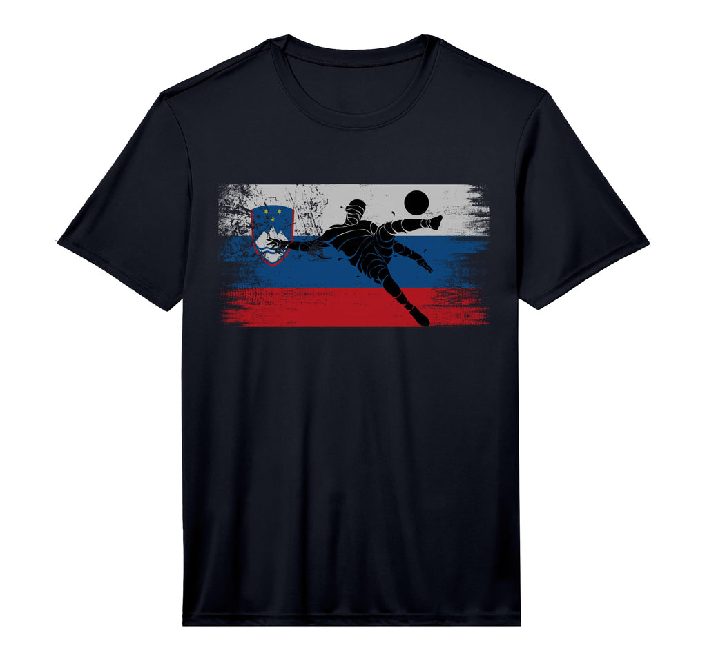 Slovenia Soccer Slovene Football Slovenian T-Shirt - Unique Graphic Unisex - T-Shirt, Sweatshirt, Hoodie