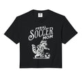 Feral Soccer Mom Raccoon Football Sweatshirt - Fun Novelty Design Unisex - T-Shirt, Sweatshirt, Hoodie