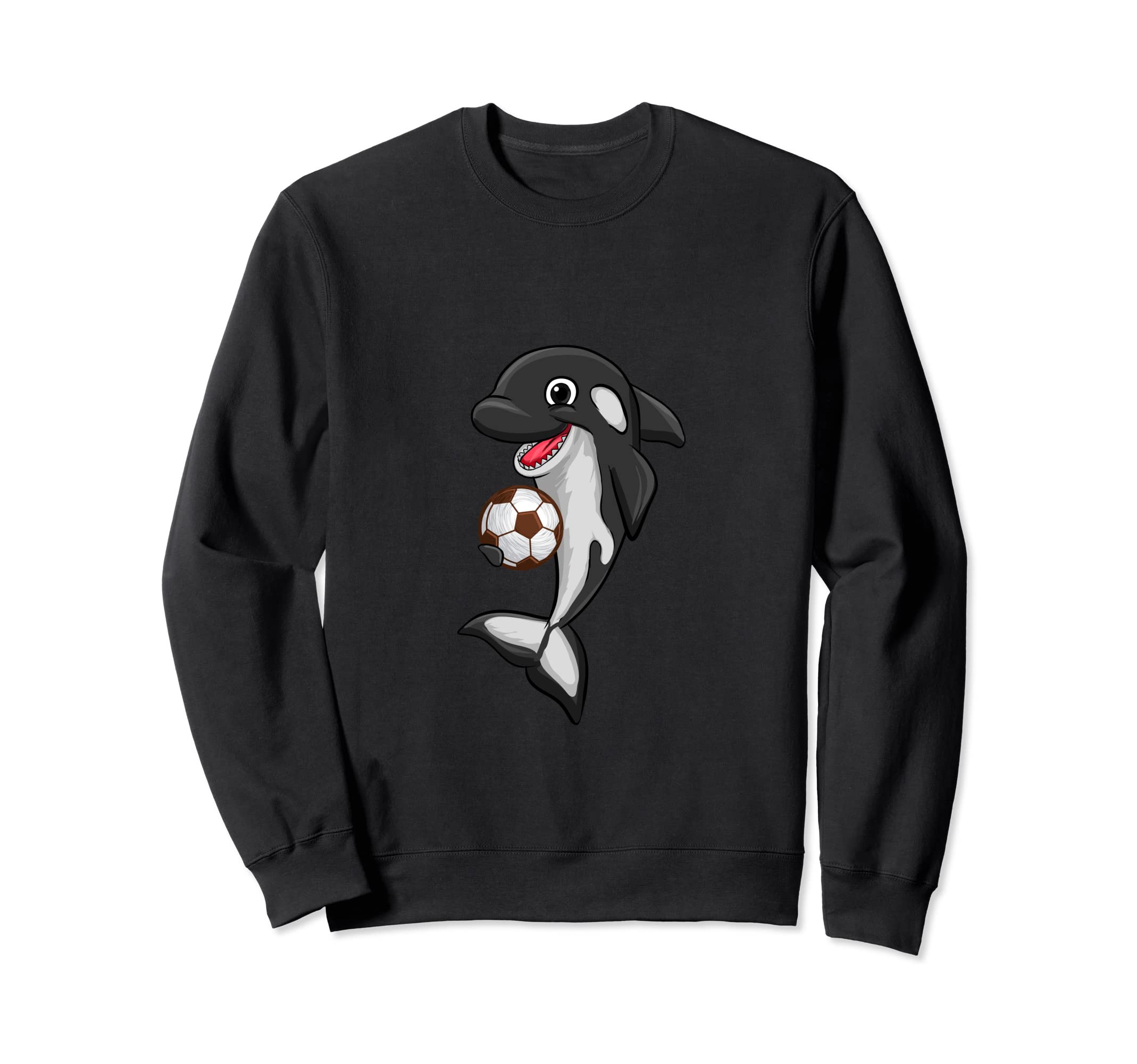 Soccer Ball Love Killer Whale Orca Sweatshirt - Novelty Apparel Men Women - T-Shirt, Sweatshirt, Hoodie