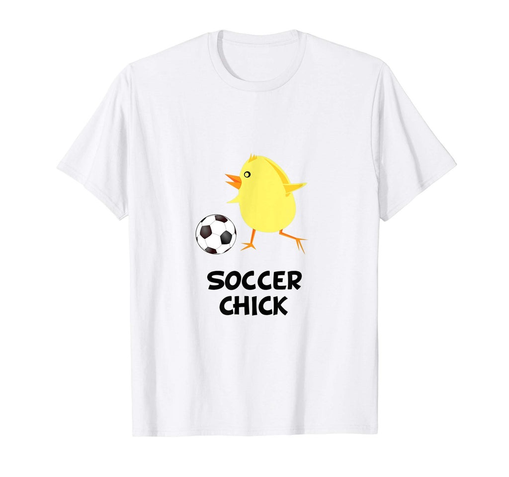 Soccer Chick Funny Female Sport T-Shirt - Aesthetic Graphic Unisex - T-Shirt, Sweatshirt, Hoodie