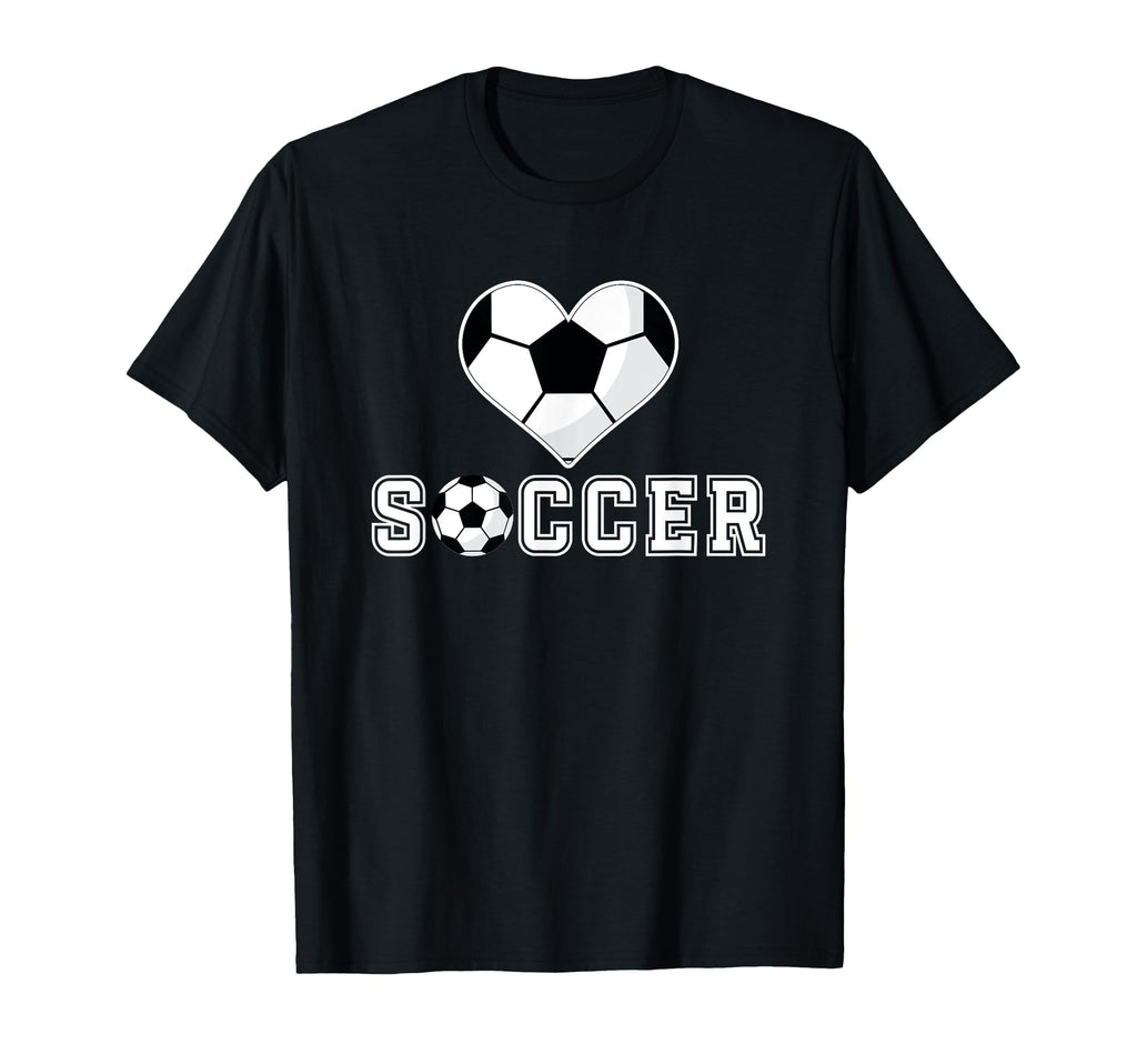 Heart Soccer Passionate Fan Enthusiast T-Shirt - Trendy Graphic Men Women - T-Shirt, Sweatshirt, Hoodie