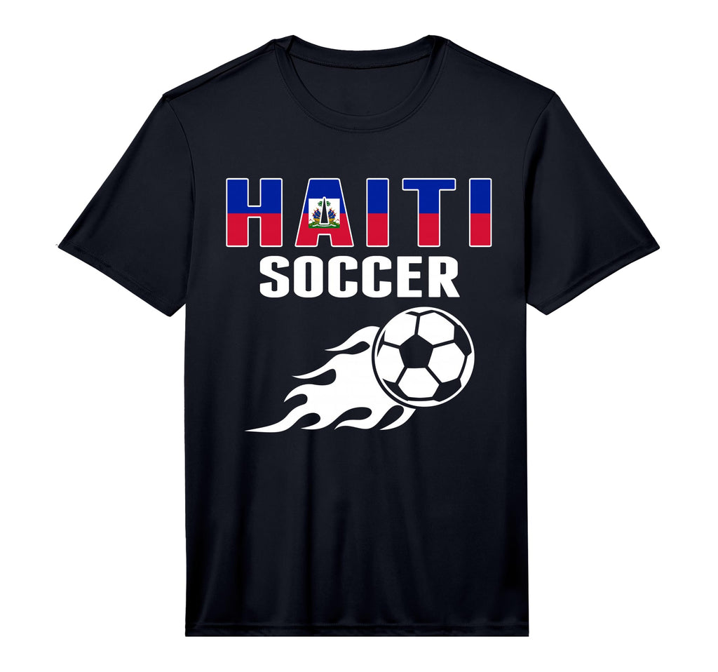 Proud Haiti Soccer Fans Jersey Pride T-Shirt - Custom Art Print Men Women - T-Shirt, Sweatshirt, Hoodie