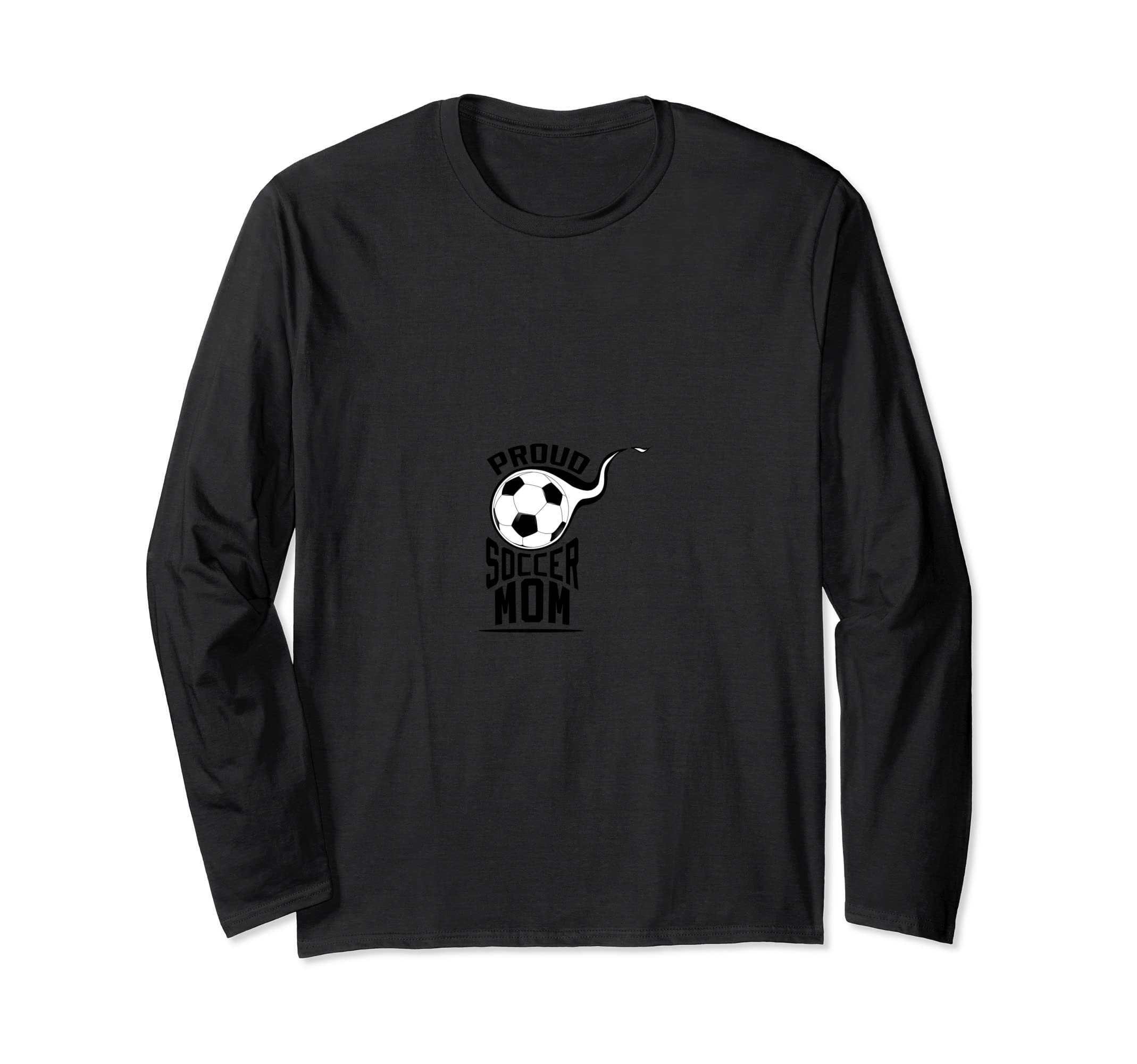 Proud Soccer Mom Mother Gift Ball Hoodie - Casual Everyday Wear Men Women - T-Shirt, Sweatshirt, Hoodie