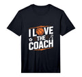 Mens I Love Coach Sports T-Shirt - Fun Novelty Design for Adults - T-Shirt, Sweatshirt, Hoodie