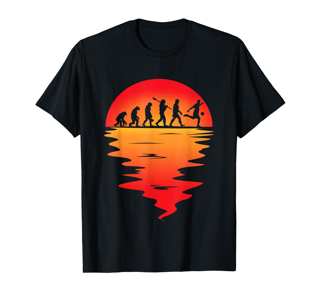 Soccer Sports Evolution Soccer Player T-Shirt - Unique Graphic Men Women - T-Shirt, Sweatshirt, Hoodie