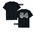 Number 54 Sports Jersey Player 54 T-Shirt - Casual Everyday Wear Men Women - T-Shirt, Sweatshirt, Hoodie