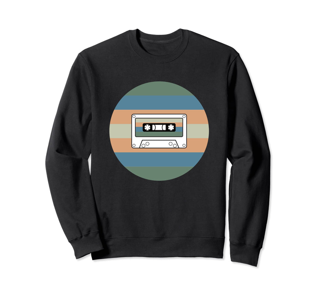 Cassette Tape 80S Nostalgia Sweatshirt - Minimalist Print Unisex - T-Shirt, Sweatshirt, Hoodie