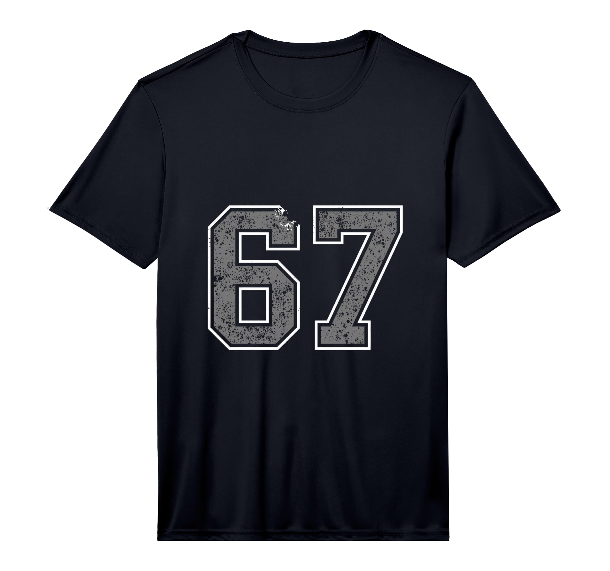 Number 67 Numbered Uniform Sports Jersey T-Shirt - Unique Graphic Unisex - T-Shirt, Sweatshirt, Hoodie