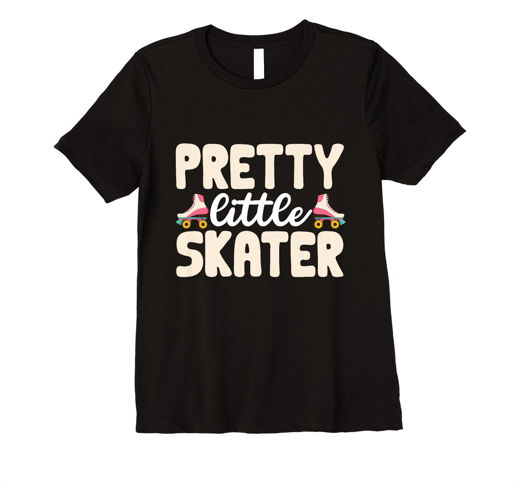 Pretty Little Skater Funny Roller Skating T-Shirt - Graphic Print Unisex - T-Shirt, Sweatshirt, Hoodie