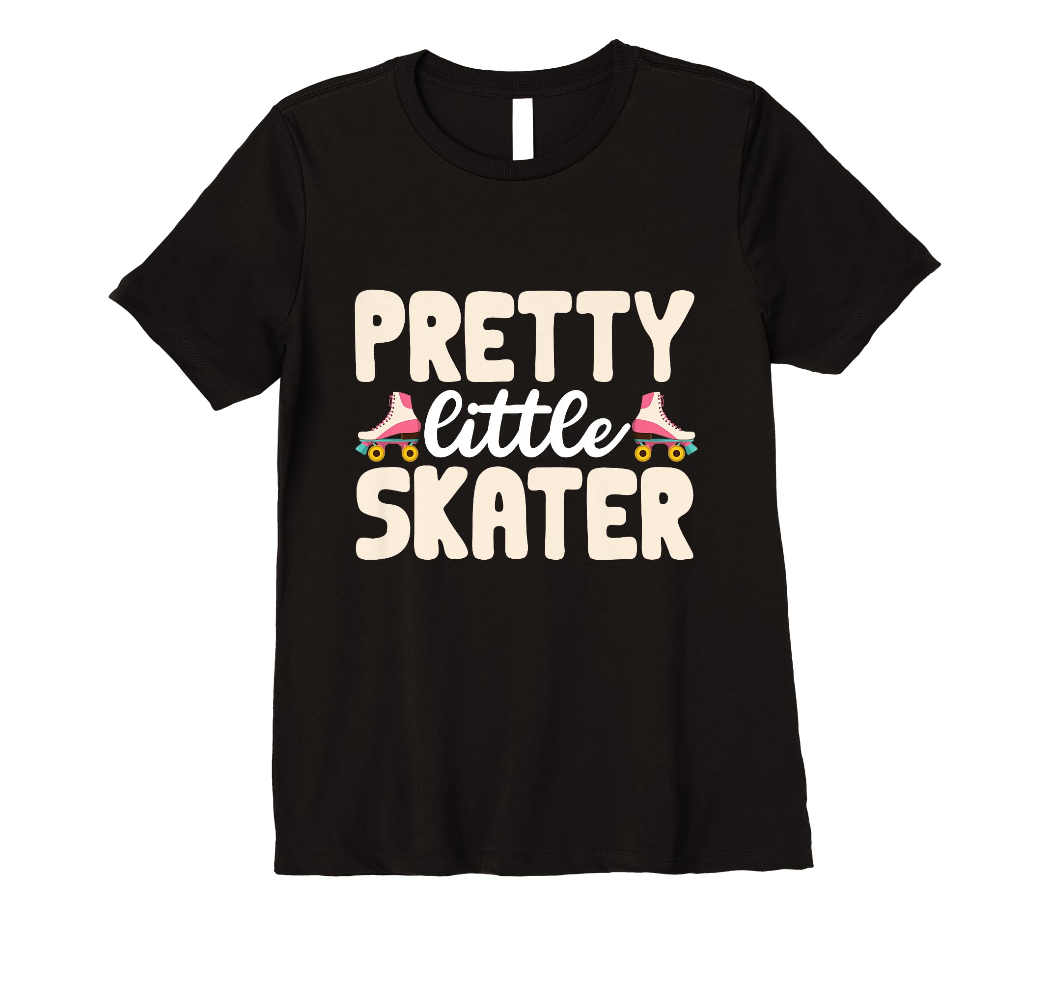 Pretty Little Skater Funny Roller Skating T-Shirt - Graphic Print Unisex - T-Shirt, Sweatshirt, Hoodie