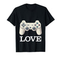 Love Controller Console Gaming Gamer 90S T-Shirt - Graphic Print Unisex - T-Shirt, Sweatshirt, Hoodie