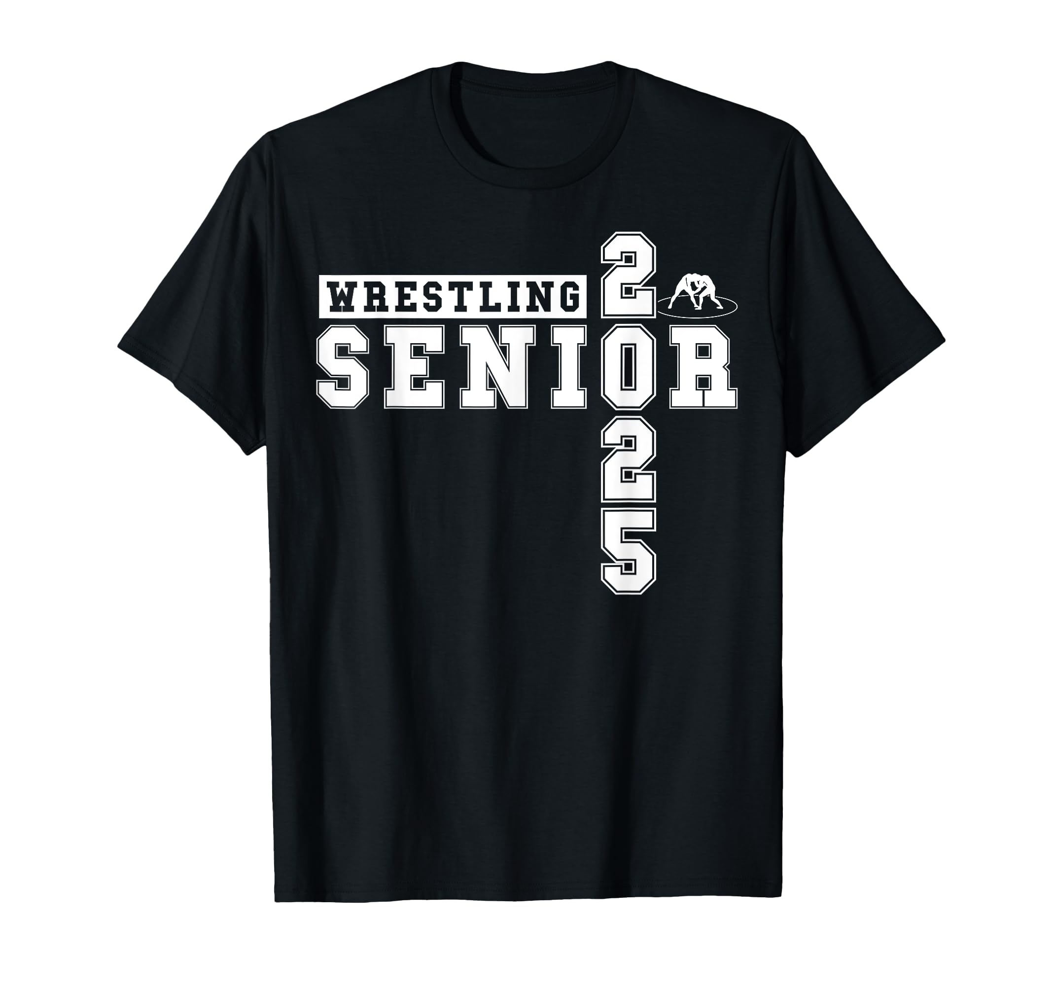 Wrestling Senior Night Wrestling T-Shirt - Novelty Apparel for Adults - T-Shirt, Sweatshirt, Hoodie