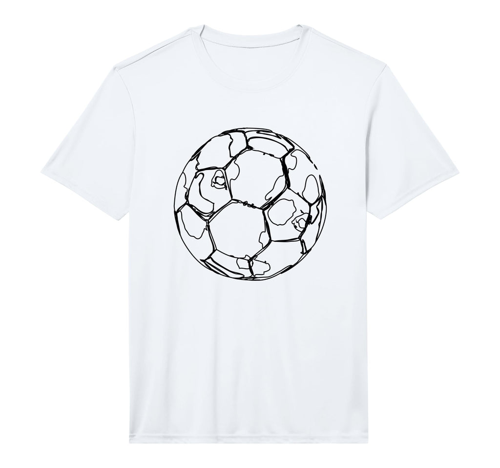 Soccer Ball Performance T-Shirt - Casual Everyday Wear Men Women - T-Shirt, Sweatshirt, Hoodie