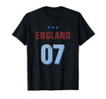England Soccer 07 Football Game Fan T-Shirt - Graphic Print Unisex - T-Shirt, Sweatshirt, Hoodie