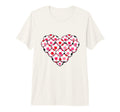 Heart Shaped Soccer Ball Artwork Tri T-Shirt - Graphic Print for Adults - T-Shirt, Sweatshirt, Hoodie